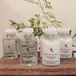 Bvlgari Au the Blanc White Tea Shampoo & Conditioner Total 10 pieces /400ml NEW